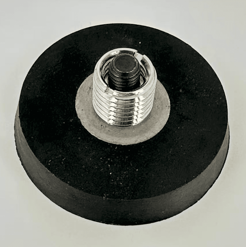 Rubber Gecoate Magnetische Schroefhuls / Positioneerplaat voor Draadboringen - RD Serie