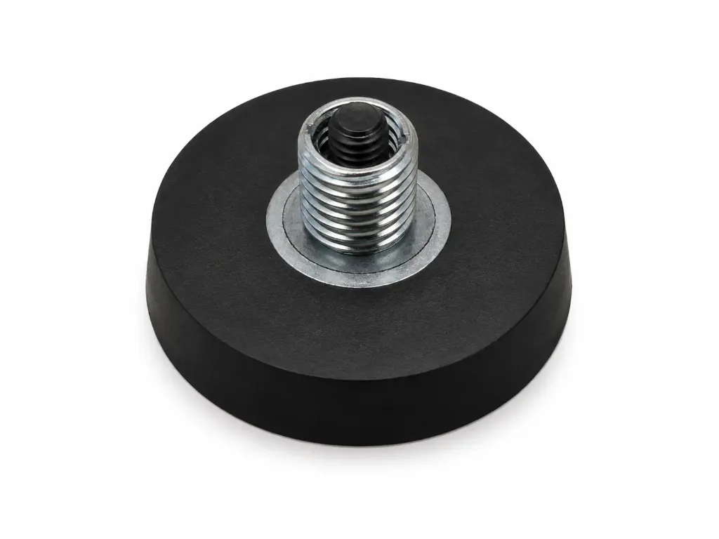 [RDG59-M8] Rubber Gecoate Schroefhuls Magneet - RDG Serie (59 mm, M8)