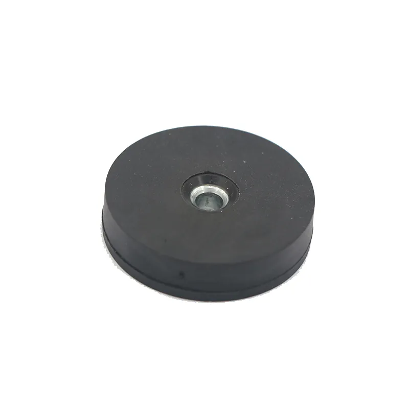 Rubber Beklede Neodymium Magneet met Verzonken Gat - STA Serie