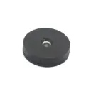 Rubber Beklede Neodymium Magneet met Verzonken Gat - STA Serie