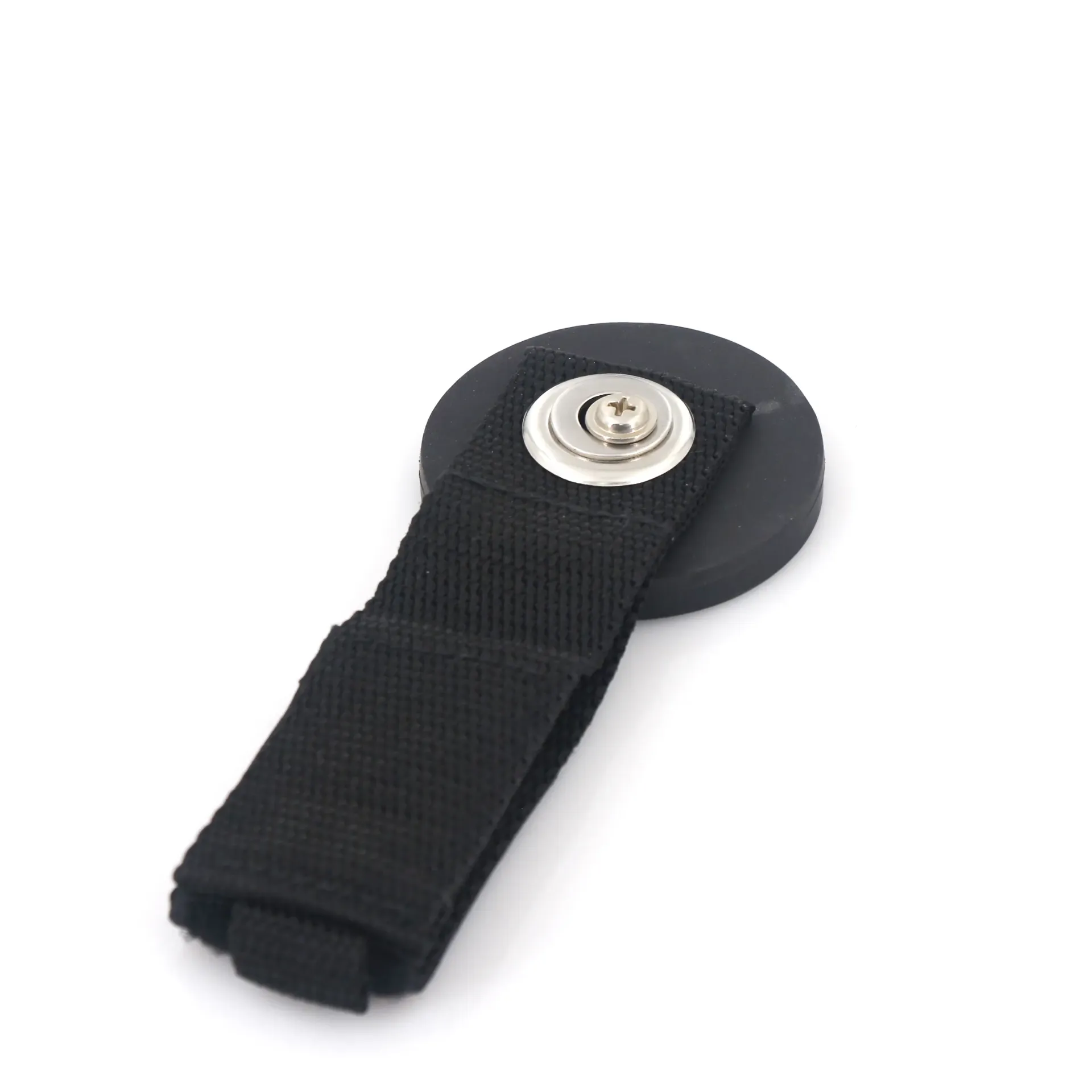 Rubber Beklede Neodymium Magneet met Inwendige Draad (Plat) - STP Serie