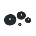 Rubber Beklede Neodymium Magneet met Externe Draadstang - STC Serie