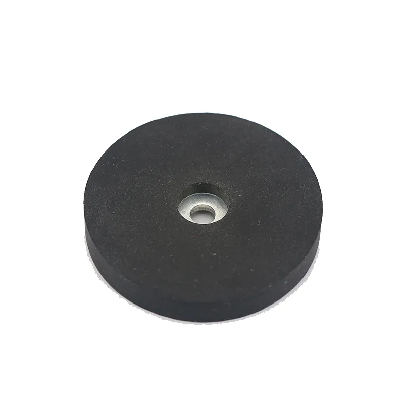 Rubber Beklede Neodymium Magneet met Cilindrische Boring - STB Serie
