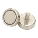 Potmagneet met Uitwendige Schroefdraadsteel - SNC & LNC Serie
