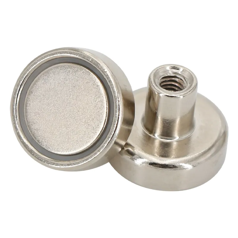 Potmagneet met Inwendige Schroefdraad Bus - SND & LND Serie