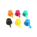 Neodymium Haakmagneet met Rubber Coating en Kunststof Behuizing - STG Serie
